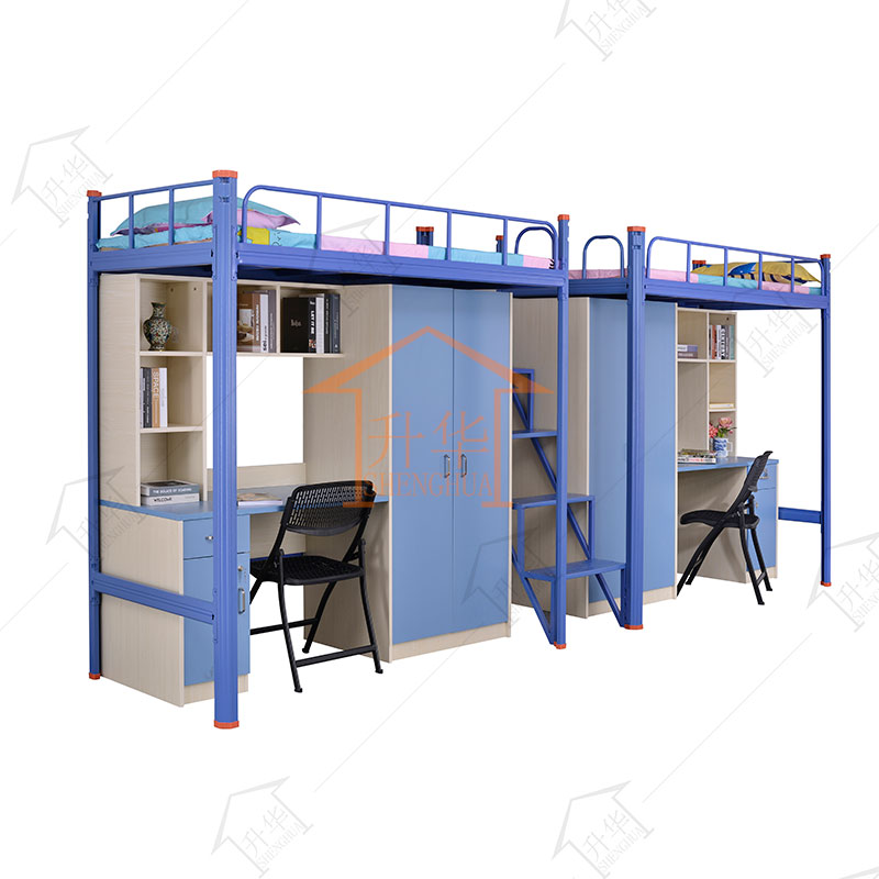 上床下桌的東莞學生公寓床，給你自由溫馨的空間