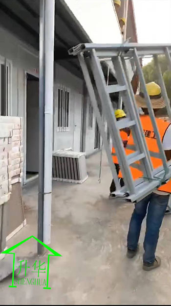 為上海建工供貨雙層鐵床，安裝迅速很給力